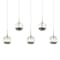 Cwi Lighting Perrier 5 Light Multi Light Pendant With Chrome Finish 5444P28C-RC - alternate 4